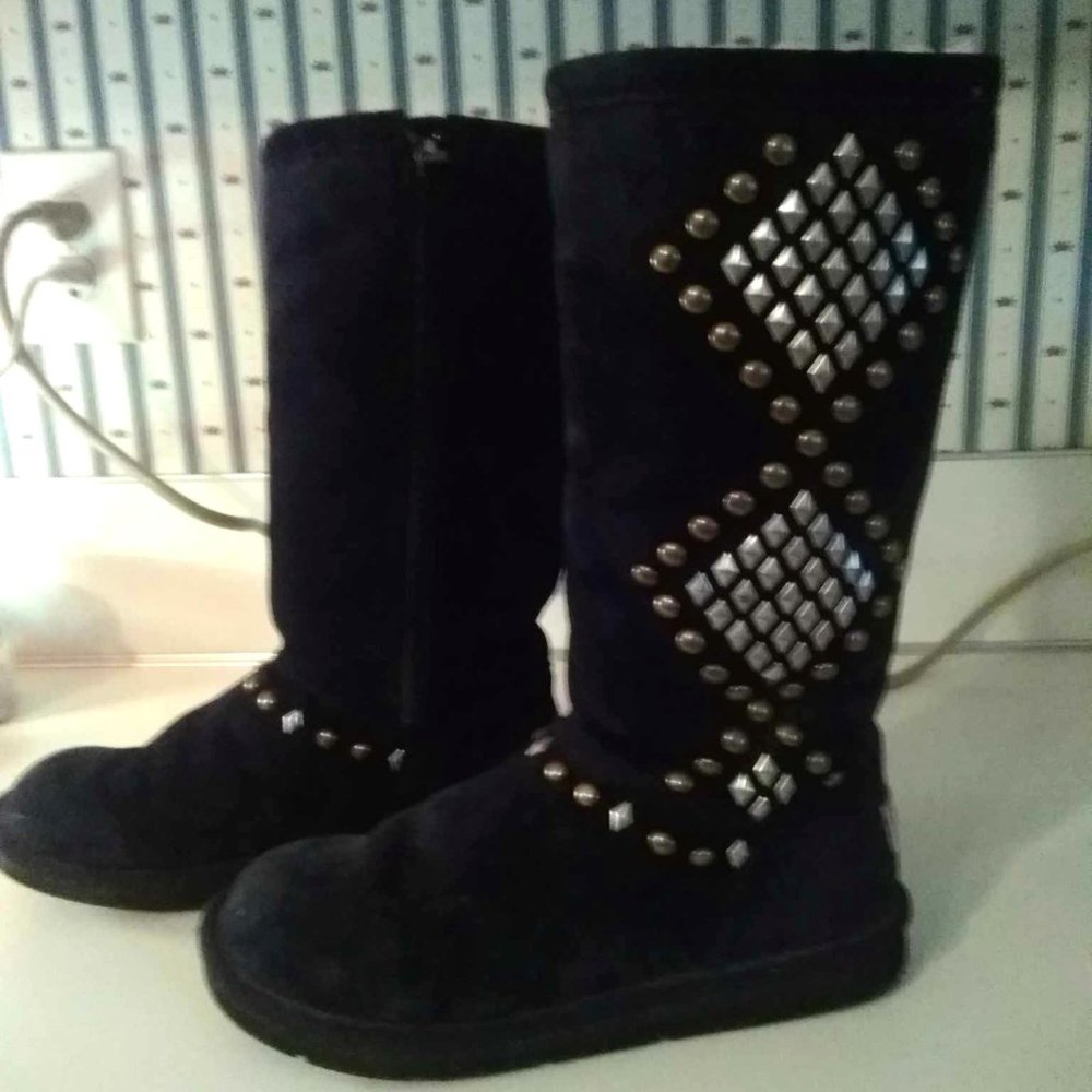 UGG Black Stud boots